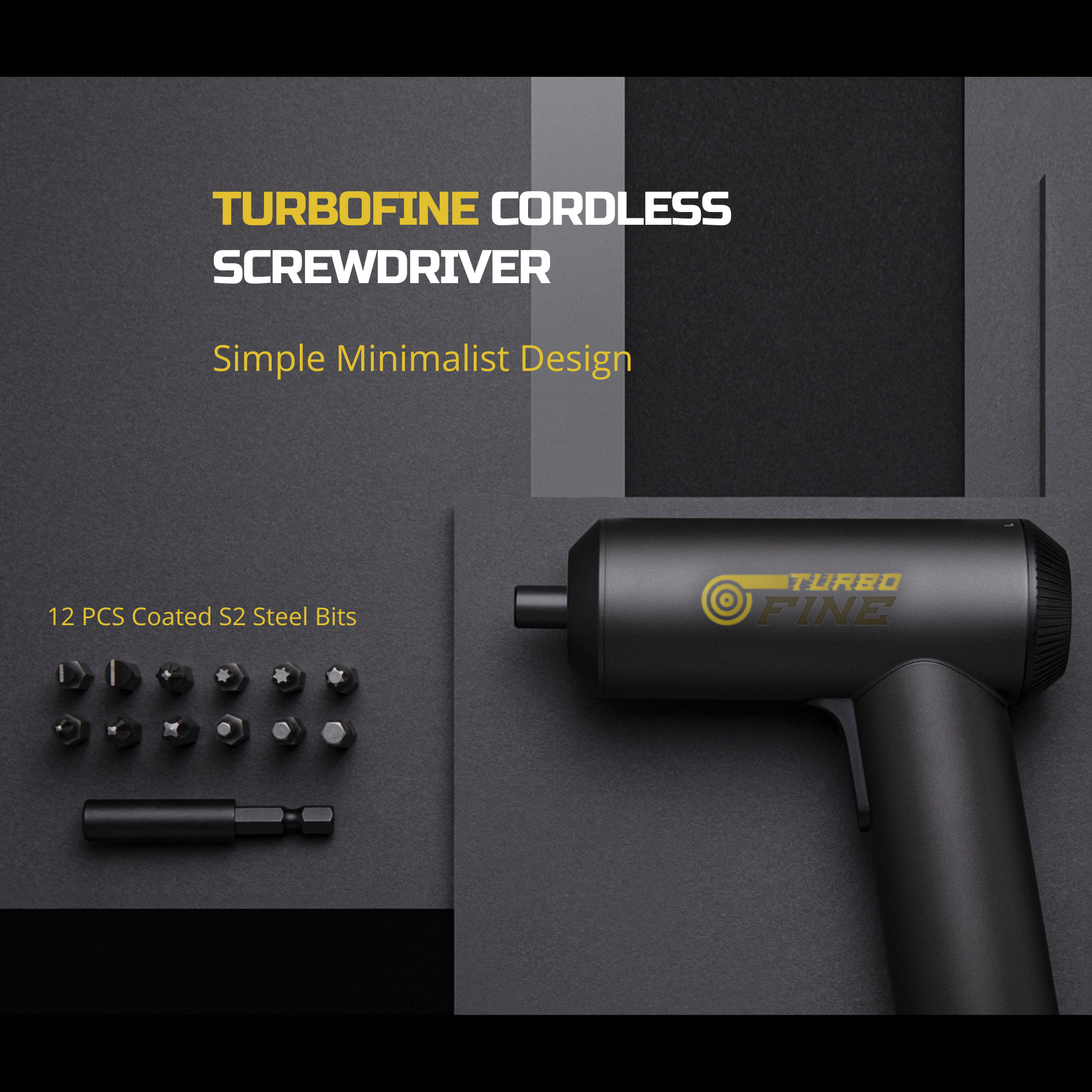 Turbofine™ C1 Ultra Electric Cordless Screwdriver